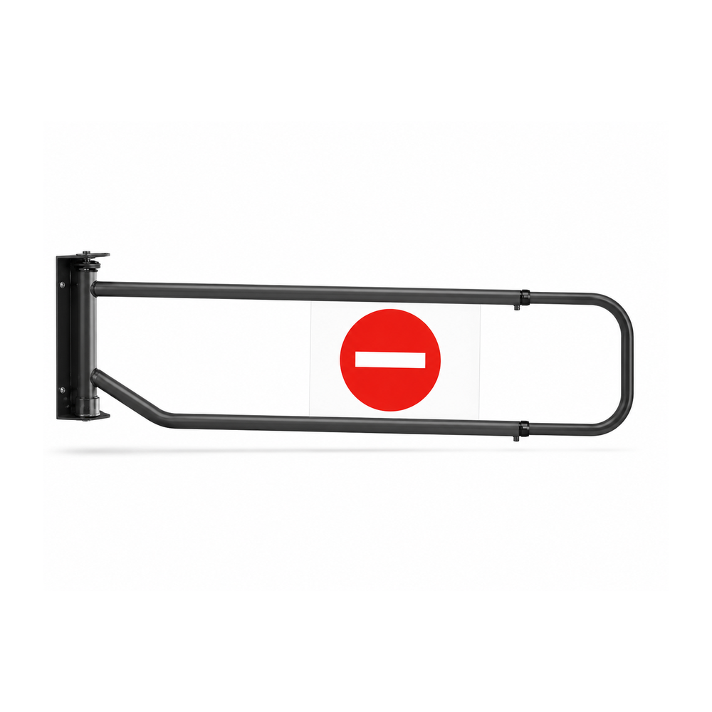 Black Checkout Swing Gate - Model 108 21