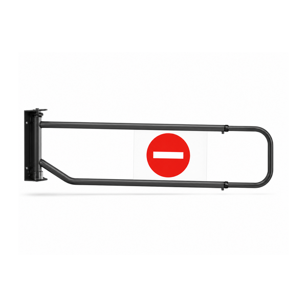 Black Checkout Swing Gate - Model 108 21