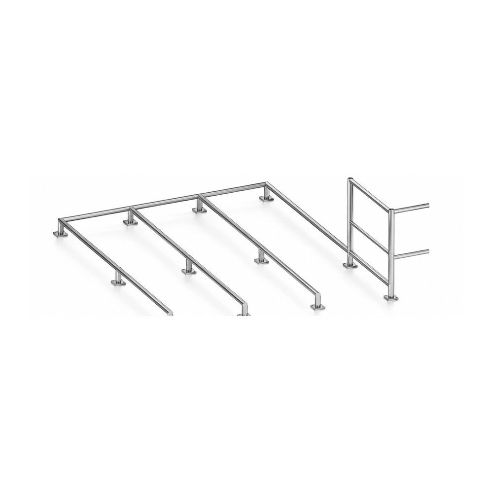 Stainless Steel Queue Rail System