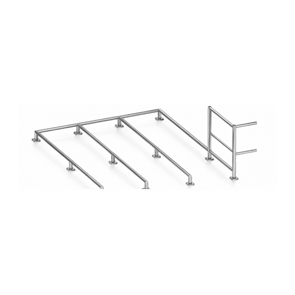 Stainless Steel Queue Rail System