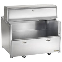 Traulsen 34" Single Sided School Milk Cooler with 4" Casters RMC34S4 | SKU: CLR-RMC34S4