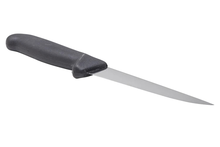 Boning Knife Straight Extra Wide Stiff — 6" HQ Blade
