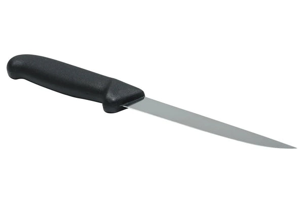 Boning Knife Straight Wide Stiff — 6" Blade
