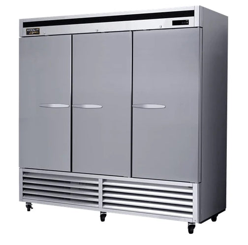 Kool-It Singature 81" Triple Door Freezer 66 Cu.Ft. - KBSF-3 | SKU: FRZ-KBSF-3