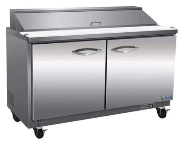 Ikon 48.2" Refrigerated Prep Table with Two Doors ISP48 | SKU: CLR-ISP48