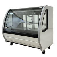 56" Pro-Kold Deli & Merchandise Display Case White 21 Cu.Ft. Capacity, DDC-60W | SKU: DSP-DDC-60W