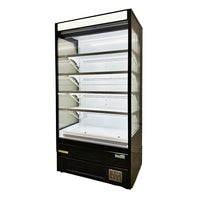 Alaska-Line 39" Open Air Cooler Display Merchandise Refrigeration – 12.3 Cu. Ft. Capacity – HIT-42 | SKU: CLR-HIT-42