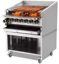 Sinco Signature 30'' Convertible Gas Kebab Grill SC-7 | SKU: SSC-SC-7