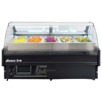 77'' Alaska-Line Salad Prep Table with Storage & GN Pan HIT-37 | SKU: PAN-HIT-37