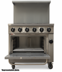 Sinco Signature 6 Burner 36" Electric Range & Oven SC-149 | SKU: OVN-SC-149