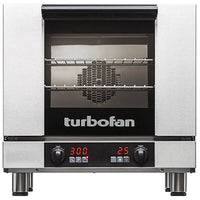 Turbofan Single Deck Half Size Electric Digital Convection Oven with Steam Injection E23D3 | SKU: OVN-E23D3