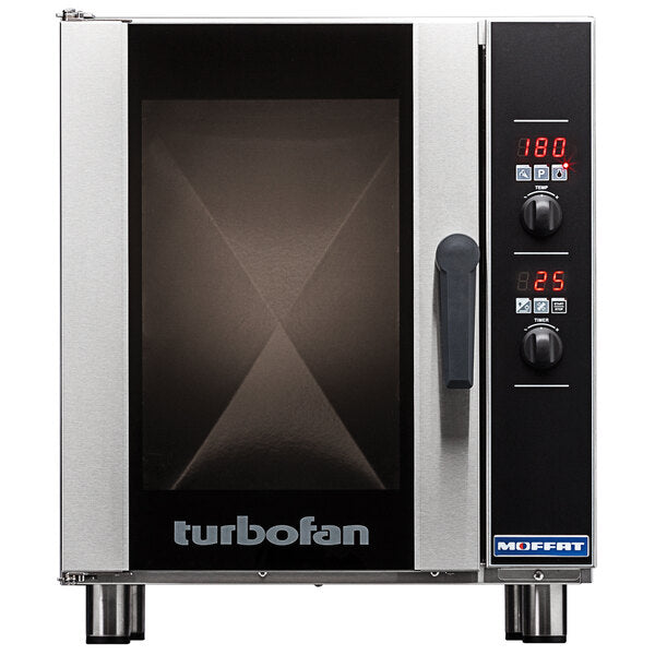 Turbofan Single Deck Half Size Electric Digital Convection Oven with Steam Injection E33D5 | SKU: OVN-E33D5