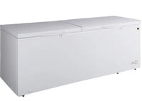 79'' 21 Cu Ft Dual Door Convertible Chest Freezer or Fridge with Wheels KKCF21-W | SKU: FRZ-KKCF21-W