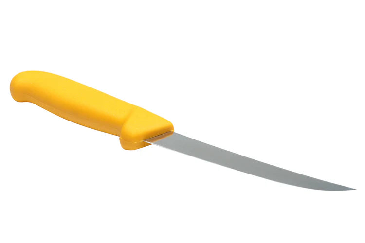 Boning Knife Semi-Curved Stiff — 6" Blade