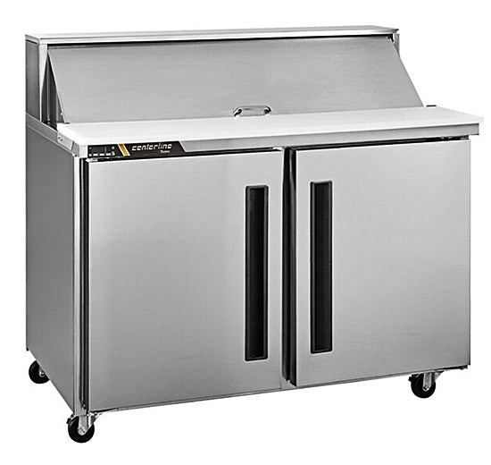 60'' Centerline by Traulsen 2 Door Refrigerated Sandwich/Salad Prep Table CLPT-6016-SD-LR | SKU: CLR-CLPT-6016-SD-LR