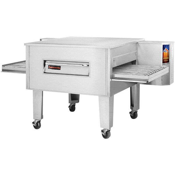 Sierra Range Natural Gas 32" Wide Belt, 48" Cooking Chamber Conveyor Pizza Oven C3248G | SKU: OVN-C3248G