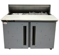 48" Centerline by Traulsen 2 Solid Doors Sandwich/Salad Prep Table CLPT-4812-SD-LR | SKU: TBL-CLPT-4812-SD-LR