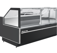 77'' Alaska-Line Slim Deli/Meat Square Glass Showcase HIT-38 | SKU: GLS-HIT-38