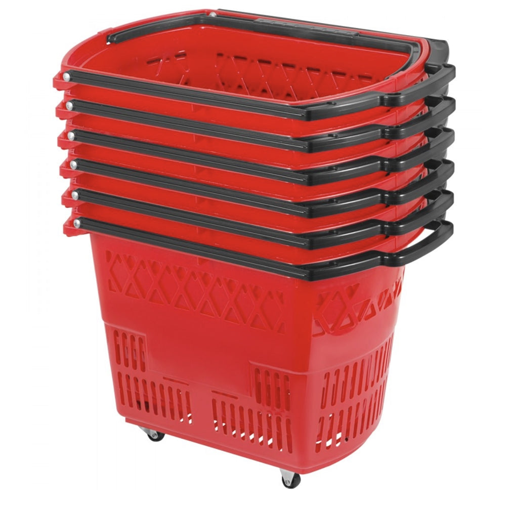 Shopping Basket 58L with 4 Wheels ZC-12 | SKU: SB-ZC-12