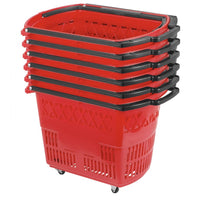 Shopping Basket 58L with 4 Wheels ZC-12 | SKU: SB-ZC-12