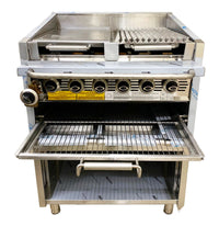 Sinco Signature 30'' Convertible Gas Kebab Grill SC-7 | SKU: SSC-SC-7