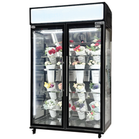 Alaska-Line Floral Showcase Refrigerator 54'' - Special Cooling System For Flowers 53.4 Cu.Ft. HIT-809 | SKU: CLR-HIT-809