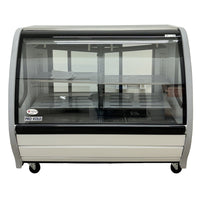 56" Pro-Kold Deli & Merchandise Display Case White 21 Cu.Ft. Capacity, DDC-60W | SKU: DSP-DDC-60W