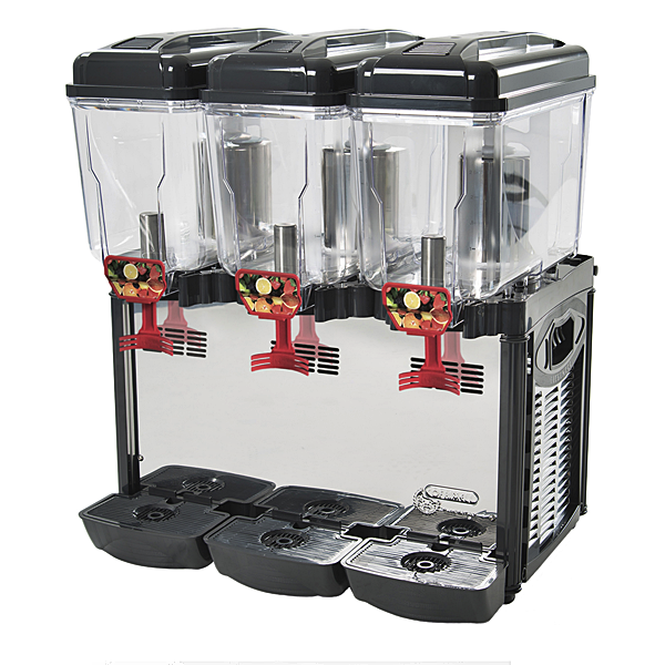 Cofrimell Commercial 3 x 3 Gal Tank Juice Dispenser CD3J | SKU: DSP-CD3J
