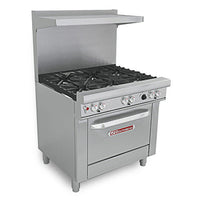36" Southbend Ultimate Gas Range X-4361D | SKU: RNG-X-4361D