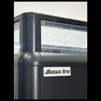 Alaska Line 96'' Dual Temperature Open Display Island Freezer, Cooler HIT-606 | SKU: FRZ-HIT-606