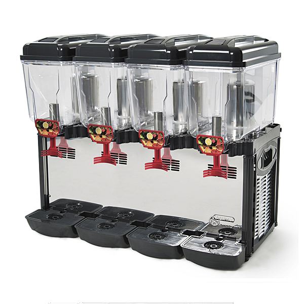 Cofrimell Commercial 3 x 4 Gal Tank Juice Dispenser CD4J | SKU: DSP-CD4J