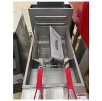 Mondeo Natural Gas 30-45lbs., 90.000 BTU Floor Fryer MD-F3-NG | SKU: FRY-MD-F3-NG