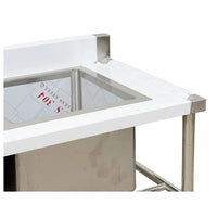 Three Compartment 18''x18'' Sink S-72-3C | SKU: SNK-S-72-3C