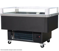 100'' Alaska-Line Open Display Double Temperature Island Freezer HIT-4 | SKU: FRZ-HIT-4