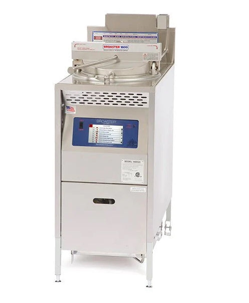 Broaster 42 Lb. Natural Gas Pressure Fryer - 65,000 BTU 1800GH | SKU: FRY-1800GH