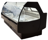 101'' Alaska-Line Gravity Cooling Meat/Deli Display Cooler Remote or Self-Contain Options HIT-45 | SKU: CLR-HIT-45