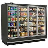 EuroCold 123" Four Glass Door Cooler Remote GDCDR-90-4D | SKU: CLR-GDCDR-90-4D