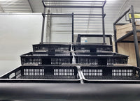 Single Sided Vegetable Rack with Black Baskets YD-V009 | SKU: RCK-YD-V009