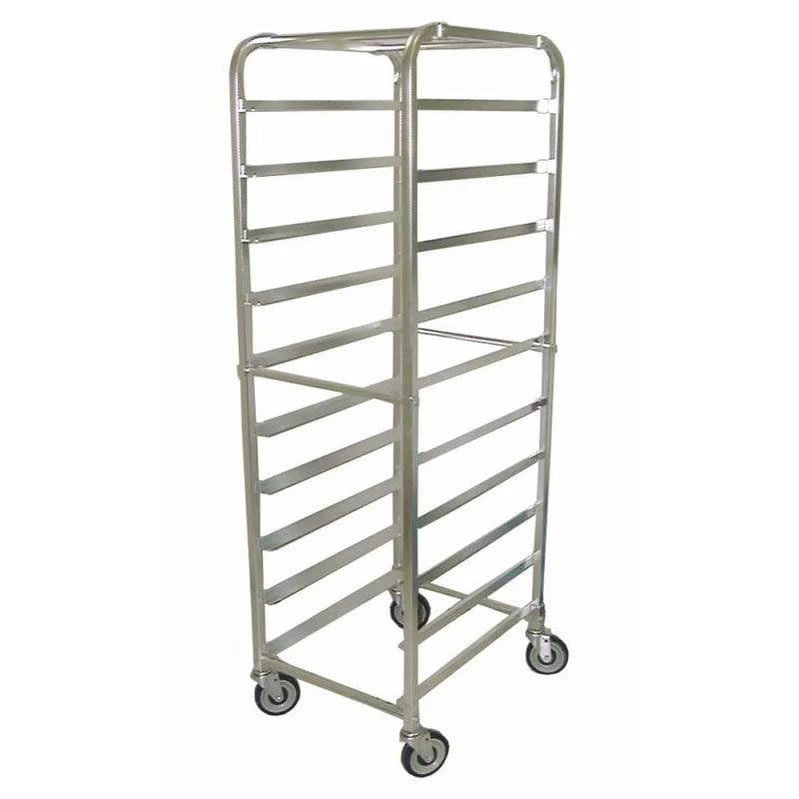 Aluminum Knockdown Cart, 10 tiers