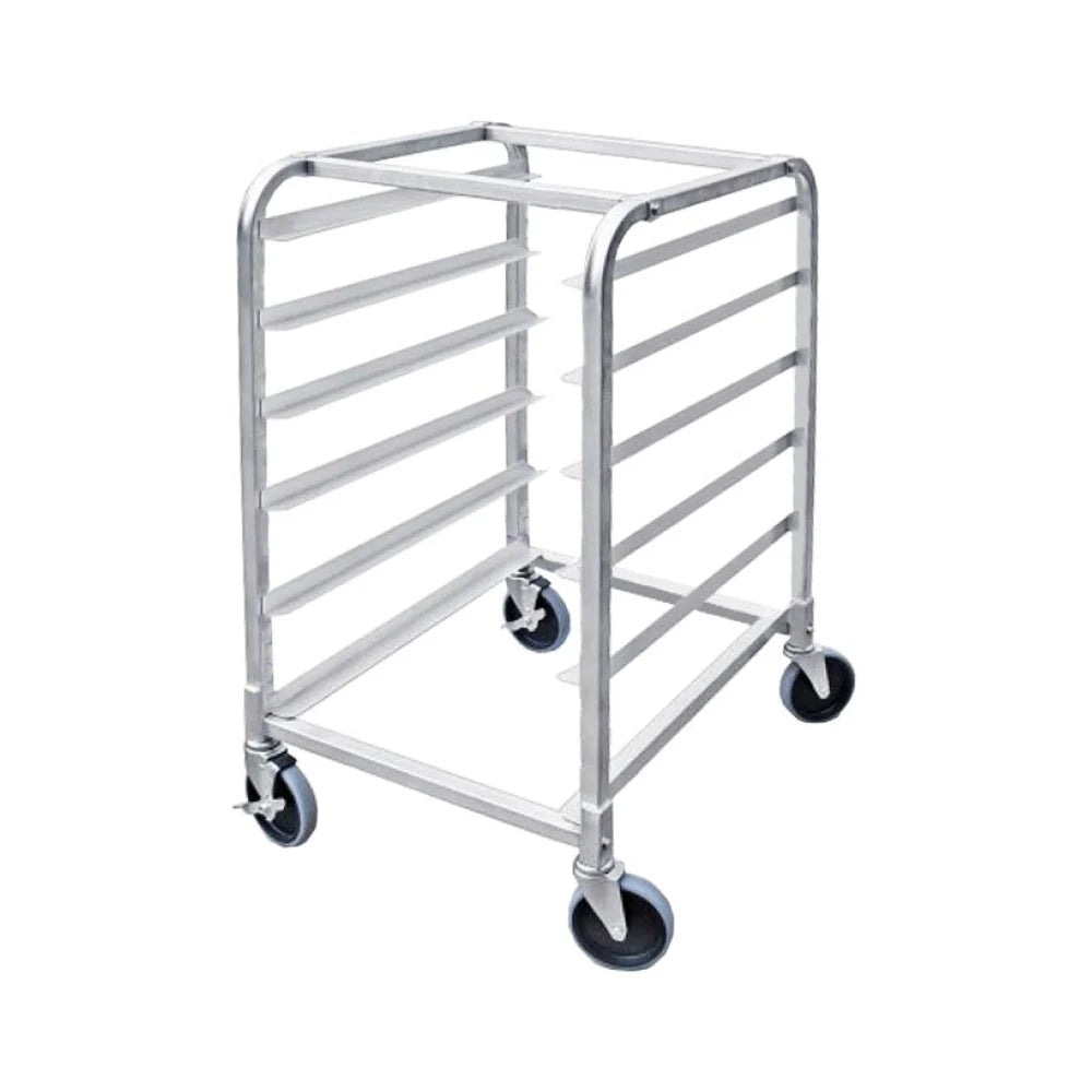 Aluminum Knockdown Cart, 6 tiers