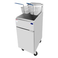 Omega Natural Gas/Propane 40LB Deep Fryer ATFS-40 | SKU: FRY-ATFS
