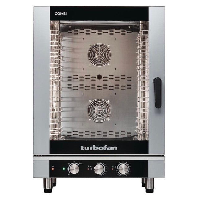 Turbofan Full Size 10 Tray Manual Electric Combi Oven EC40M10 | SKU: OVN-EC40M10