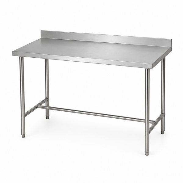 Cutting Table – 4" Backsplash