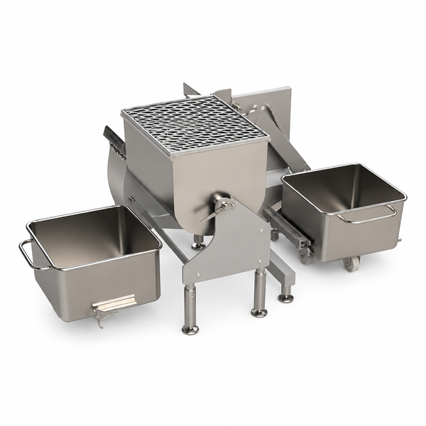 Dadaux Industrial Mixer-Kneader with Bins