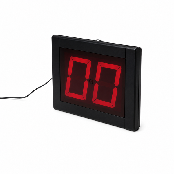 Turn-o-matic LED indicator, 2-digit