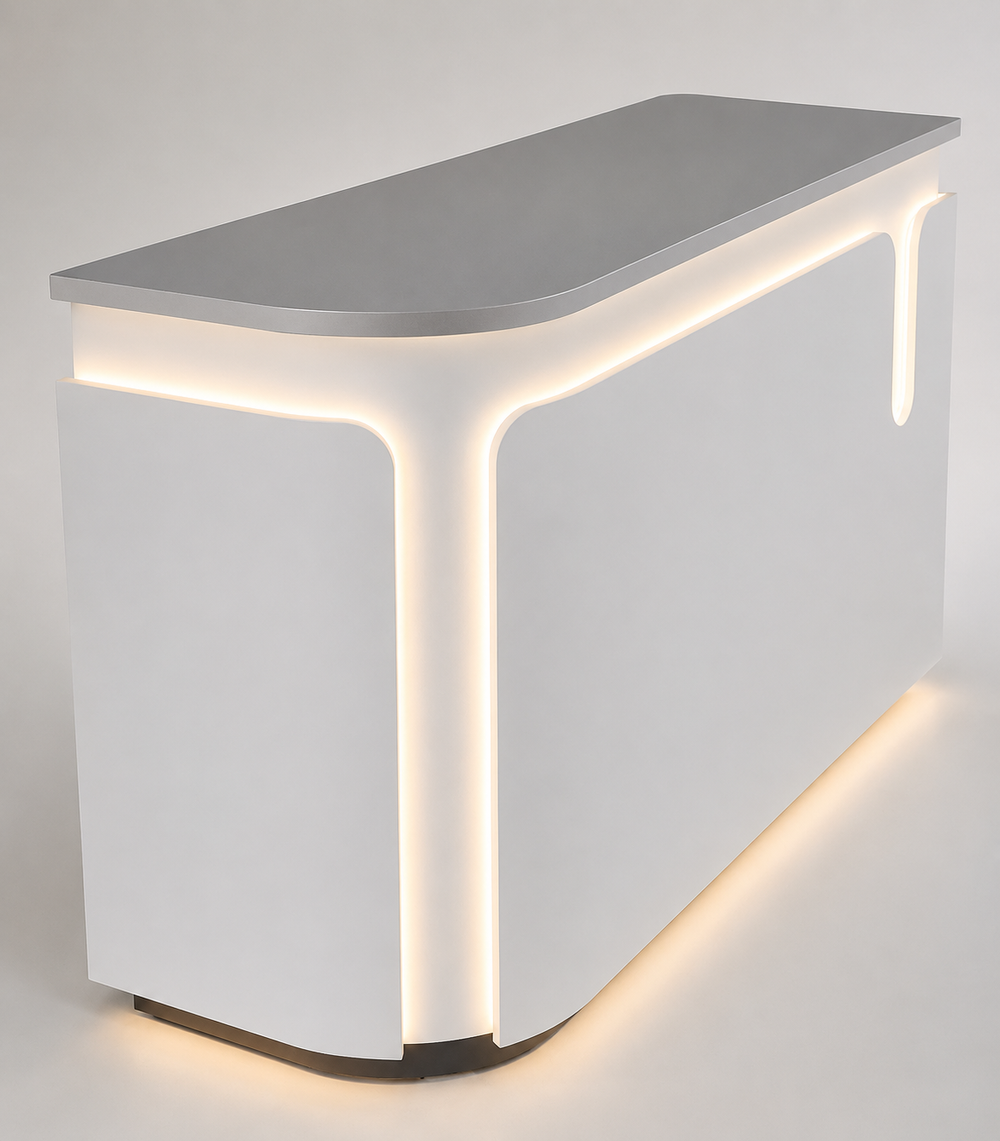 55'' Front Service Counter HIT-53B | SKU: FCH-HIT-53B