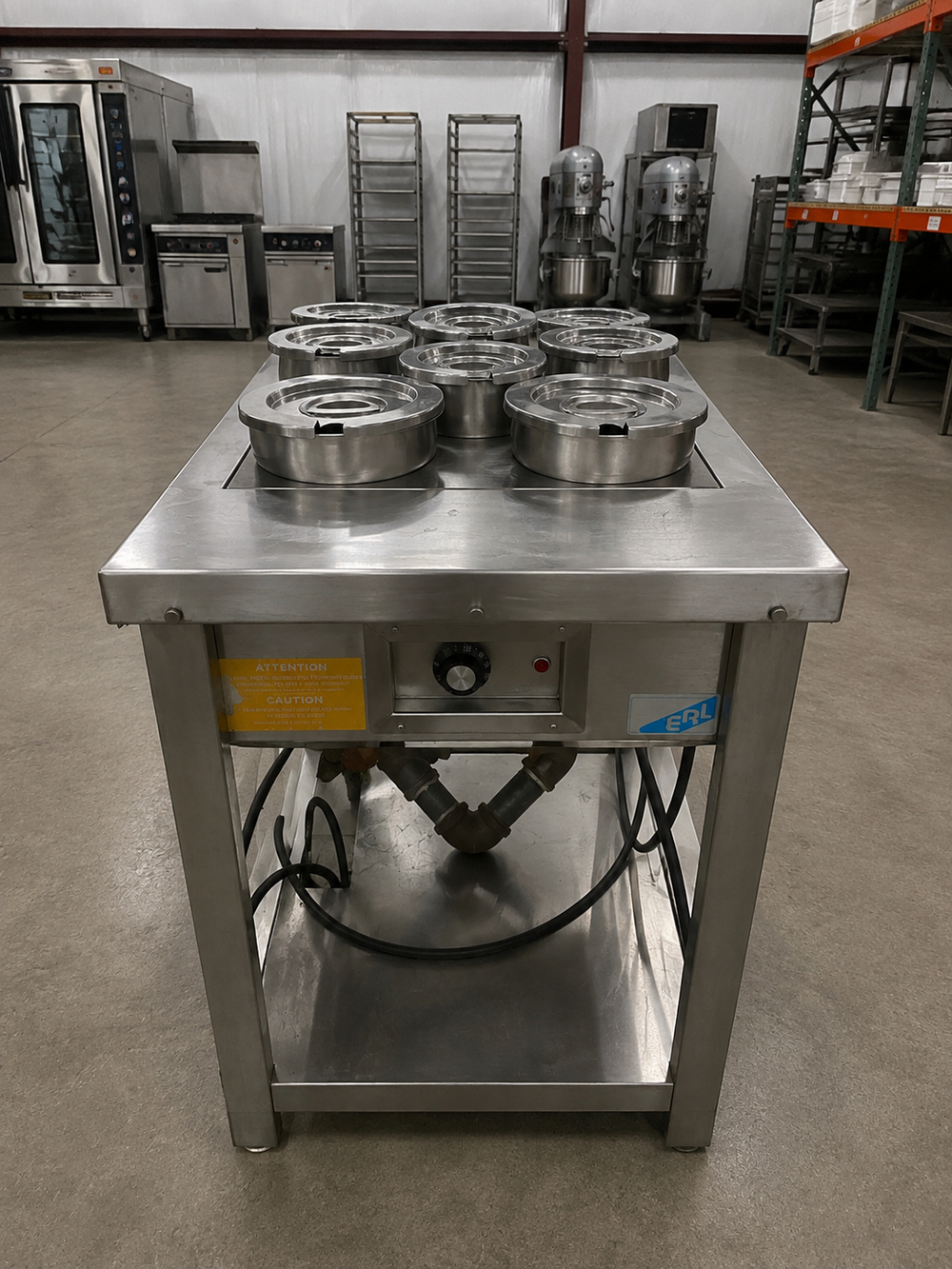 ERL TCB-21-EE (SP) 21” x 32” Electric Steam Hot Table – Used