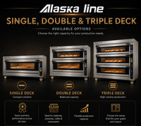 Alaska Line 65'' Single Deck Electric Oven with Steam Injection HIT-438 | SKU: OVN-HIT-438