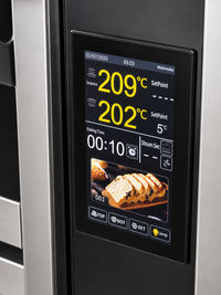 Alaska-Line 73'' Electric Bakery Three Deck Oven with Steam Injection HIT-445 | SKU: OVN-HIT-445