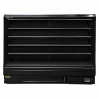 Alaska-Line 101'' Open Air Merchandise Floor Display Cooler w/ Curtain Remote or Self Contain HIT-22 | SKU: CLR-HIT-22